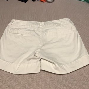 American Eagle midi shorts 2 pair. White and multi color